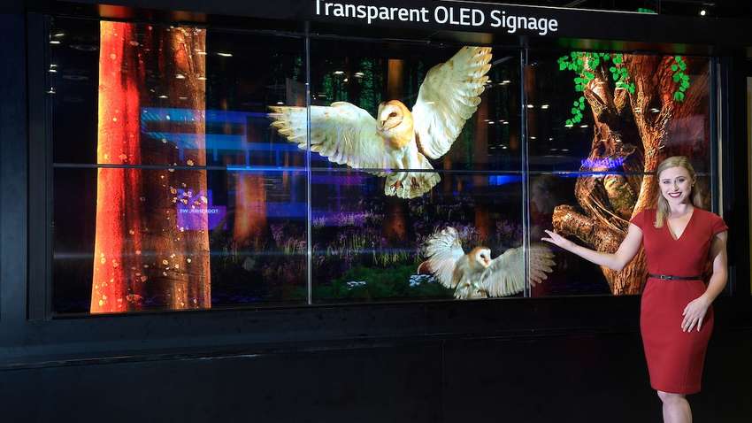 Навіщо потрібні прозорі дисплеї: відомий техногігант відповів на питання