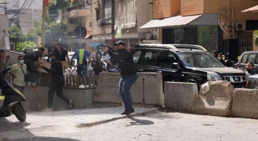 В столице Ливана на акции протеста произошла стрельба: в ход шли гранатометы (ВИДЕО) 