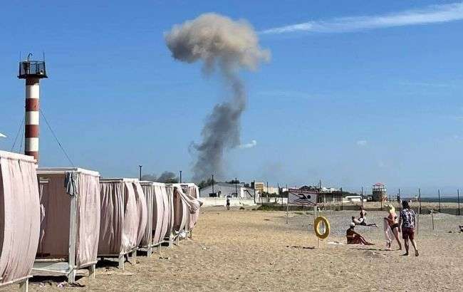 В РФ отреагировали на взрывы в Крыму