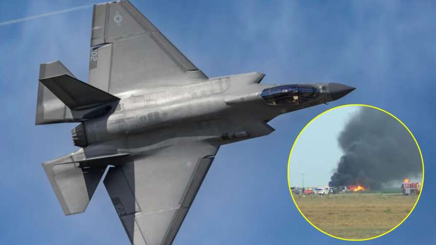 В США разбился современный истребитель пятого поколения F-35 В США разбился современный истребитель пятого поколения F-35