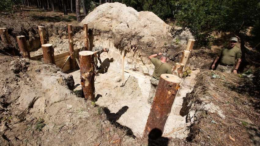 В ОП показали, как сейчас выглядит граница Украины и Беларуси (ФОТО)