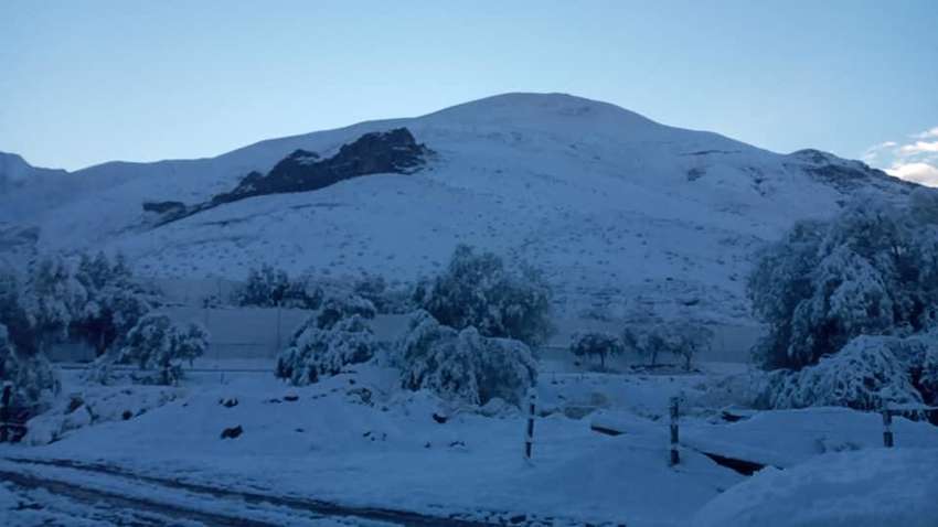 В одному з найбільш посушливих місць на планеті випав сніг (ВІДЕО)