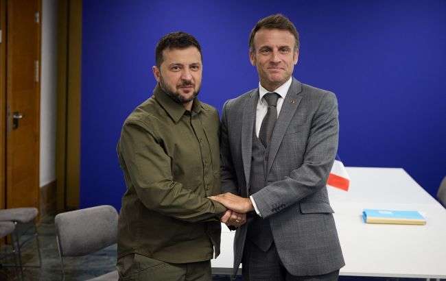 Зеленський назвав дуже сильною зустріч із Макроном: про що йшлося на переговорах
