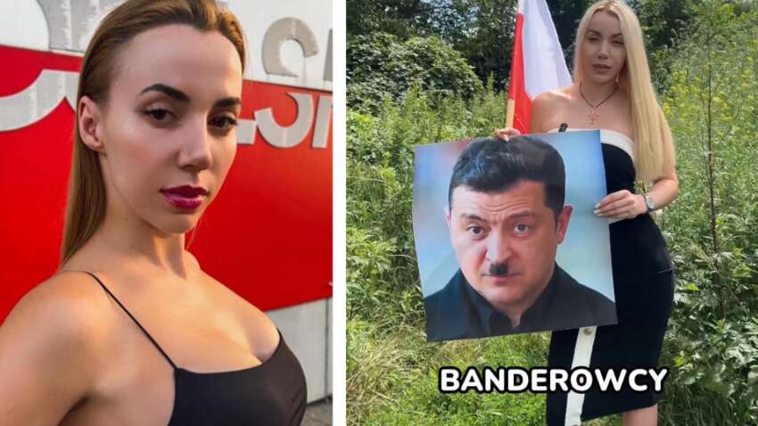 Скандал в Польше: кандидат в мэры Кракова выбросила портрет Зеленского в помойку (ВИДЕО) Скандал в Польше: кандидат в мэры Кракова выбросила портрет Зеленского в помойку (ВИДЕО)