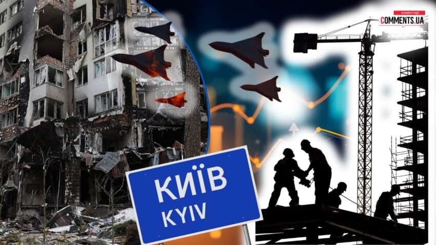 Київ не справляється з відновленням будинків після обстрілів: цифри шокують