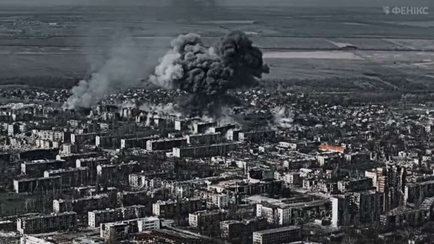 Удар трехтонной авиабомбой по городу: пограничники показали последствия уничтожения целого квартала