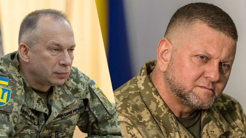 Сырский возразил Залужному по поводу ситуации на войне в Украине