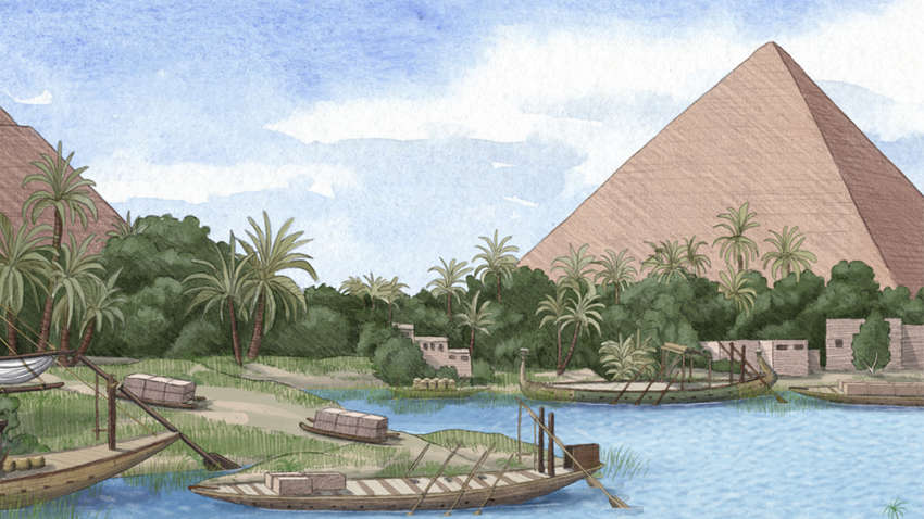 Ученые разгадали еще одну тайну постройки египетских пирамид  Ученые разгадали еще одну тайну постройки египетских пирамид