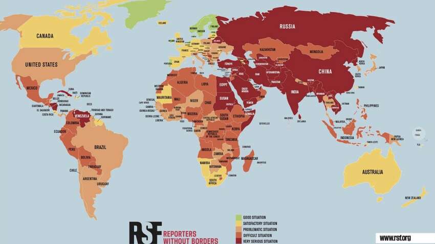 Со свободой прессы в Украине не все хорошо: о чем говорит обновленный рейтинг