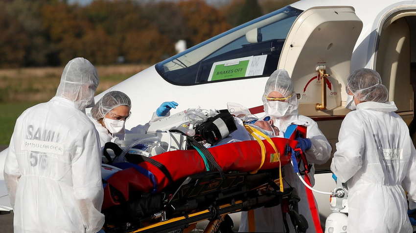 Пандемия в Европе: из-за дефицита койкомест Франция отправит часть пациентов с коронавирусом в Германию