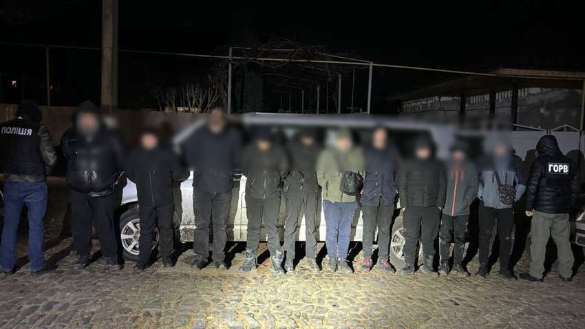 Нелегальный трансфер: в Одесской области задержана группа лиц, пытавшихся попасть в Молдову