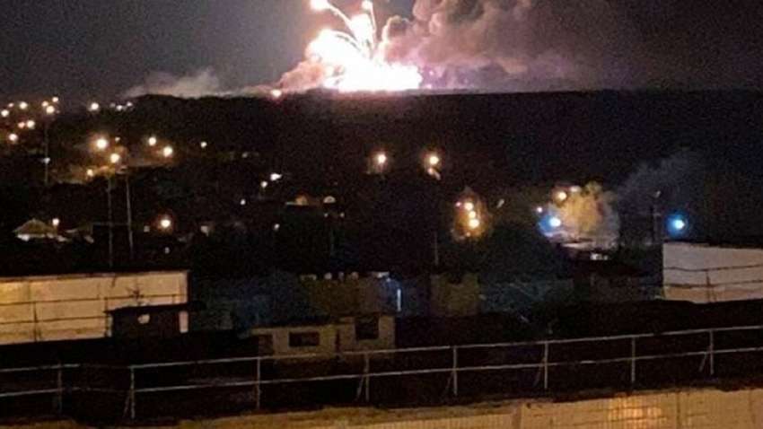 МВС прокоментувало вибух на нафтобазі в Бєлгороді - "неймовірний удар по голові" МВС прокоментувало вибух на нафтобазі в Бєлгороді - "неймовірний удар по голові"