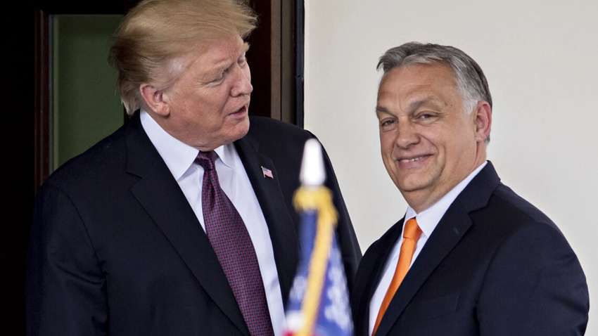 "Великий лидер в Европе": Трамп похвалил премьера Венгрии Виктора Орбана "Великий лидер в Европе": Трамп похвалил премьера Венгрии Виктора Орбана