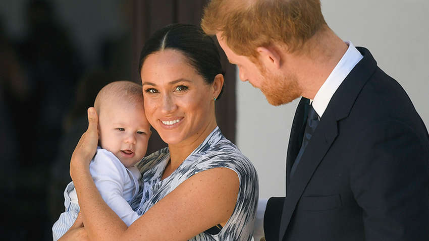 Меган Маркл і принц Гаррі показали сина на різдвяній листівці