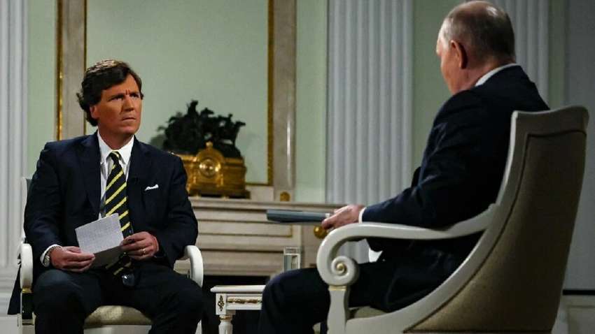 Тепер усе стало на свої місця: Карлсон, який взяв інтерв'ю у Путіна, працевлаштувався в РФ