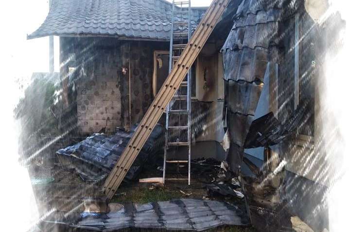 В Киеве подожгли дом антикоррупционера Шабунина
