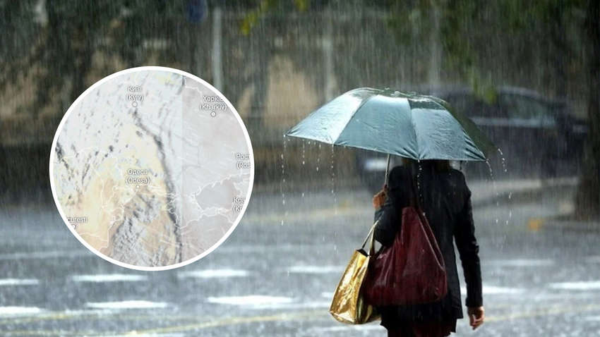 В Україні зафіксували "брудні" дощі: чи становлять вони небезпеку В Україні зафіксували "брудні" дощі: чи становлять вони небезпеку