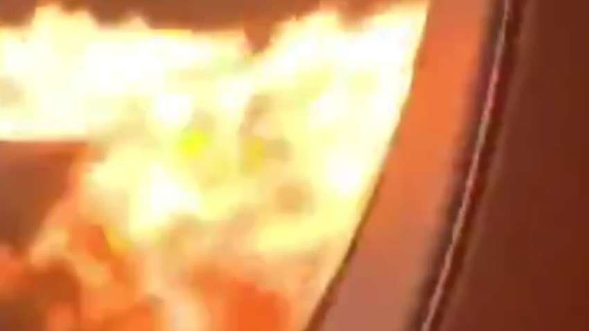 Самолет загорелся из-за взрыва повербанка: есть пострадавшие (ФОТО)