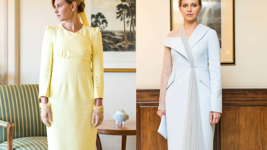 Японці захопилися нарядом Олени Зеленської на інтронізації імператора