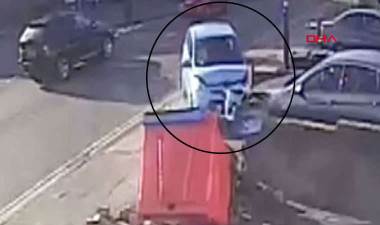 Британский водитель разбился 6 раз за одну минуту (видео)