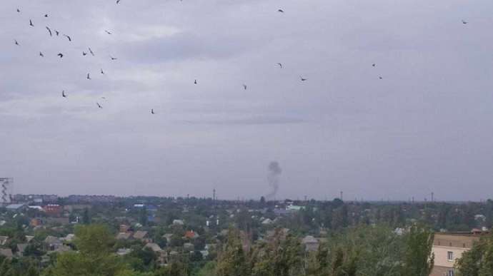 Оккупанты снова неосторожно курят на аэродроме – в Мелитополе раздался сильный взрыв