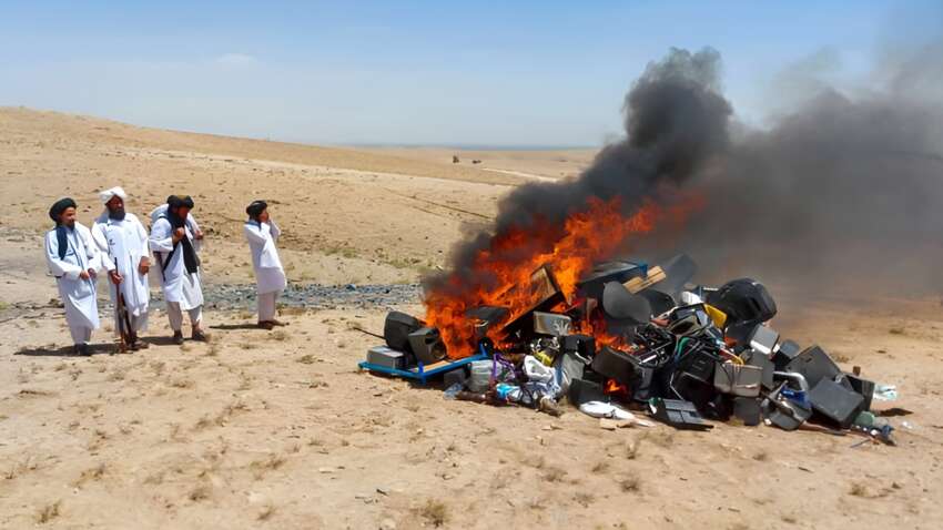 В Афганистане сожгли около 600 музыкальных инструментов – талибы усилили запрет на музыку