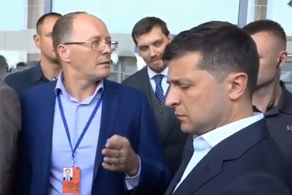 У Миколаєві комунальник затіяв конфлікт із Зеленським