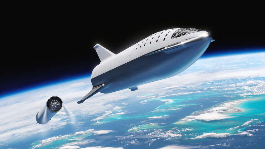Илон Маск показал два космических корабля Starship и переименовался в Twitter (ФОТО)