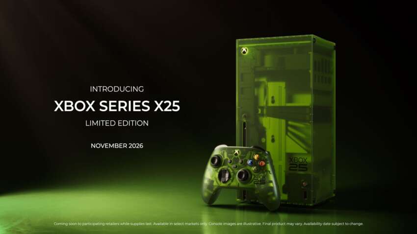Юбилейная Xbox Series X25 может стоить до 900 долларов: в сеть слили цену и дату выхода