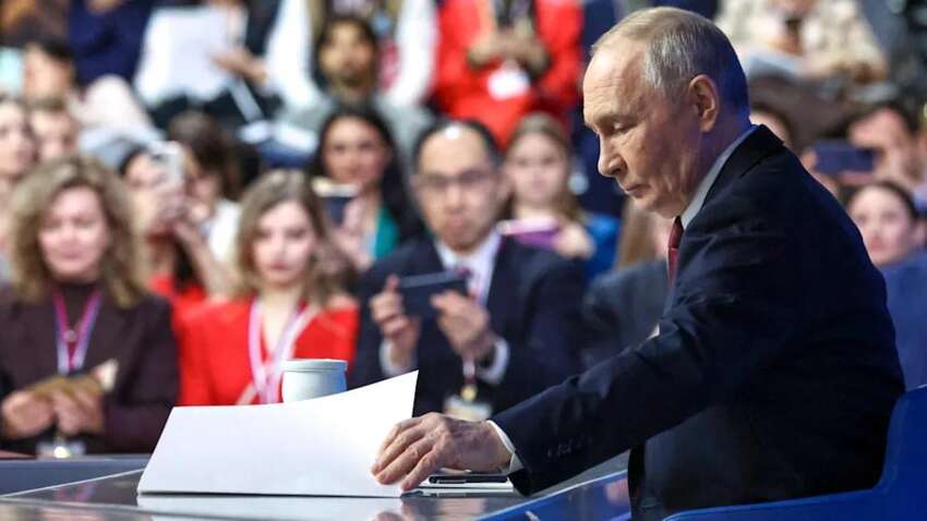 Путин назвал Зеленского «хорошим артистом», считая кадры возле Купянска постановочными