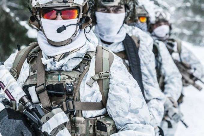 Украинские бойцы полностью обеспечены зимней формой