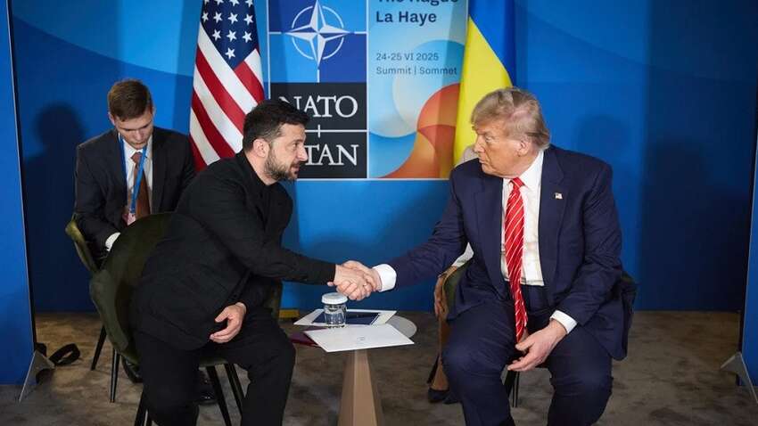 Зустріч Зеленського і Трампа в Гаазі: стали відомі важливі деталі розмови