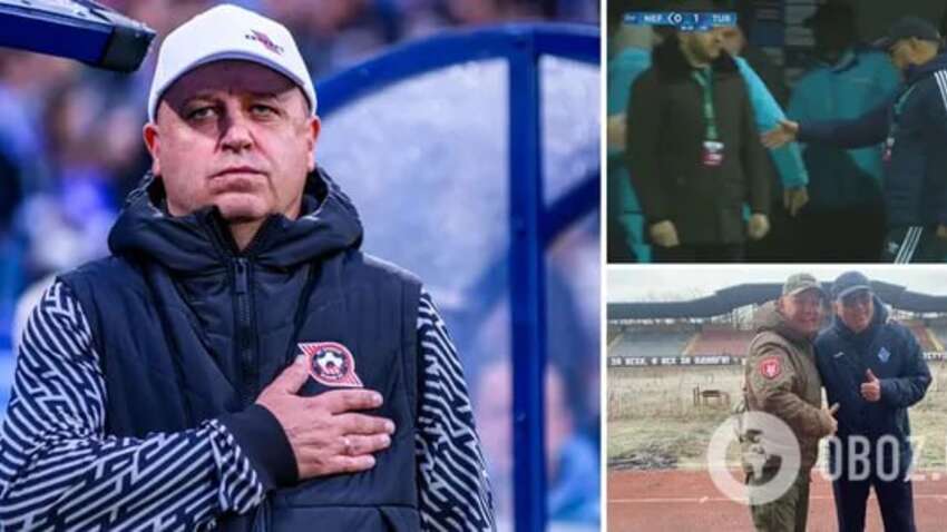Известный украинский тренер оказался в скандале из-за рукопожатия с россиянином