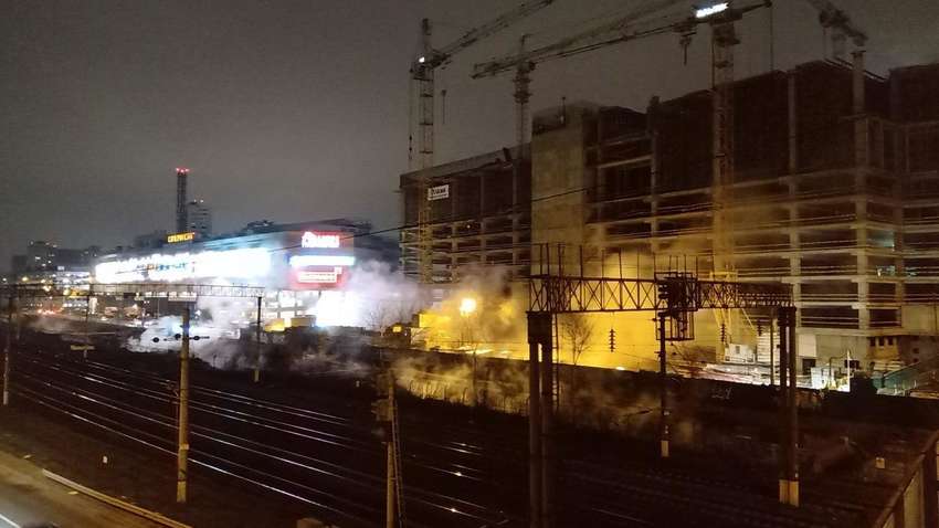 Silent Hill по-киевски: в столице кипятком затопило ТРЦ «Ocean Plaza»