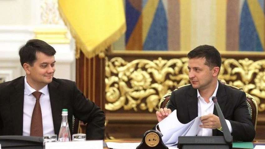 Разумков рассказал о своем конфликте с Зеленским 