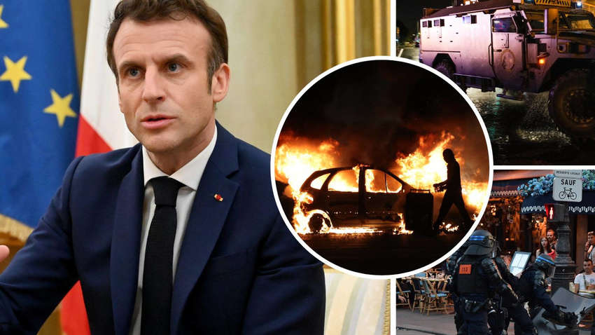 Макрон назвал главные причины масштабных протестов во Франции
