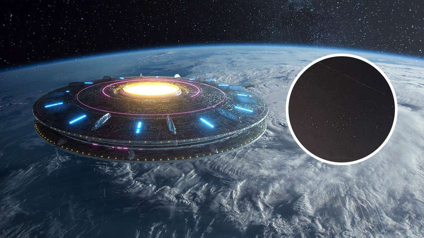 НЛО над Крымом: в интернете распространяются фото НЛО над Крымом: в интернете распространяются фото