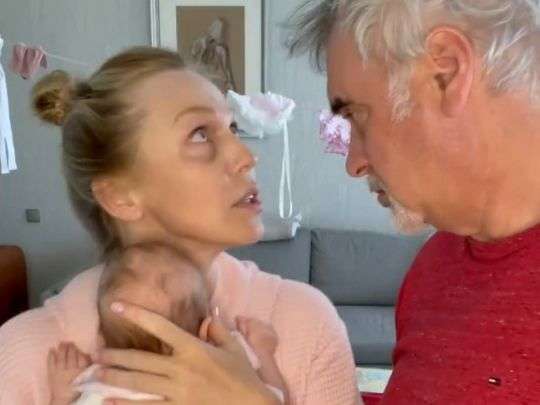 Джанабаєва вперше показала обличчя молодшої дочки Меладзе