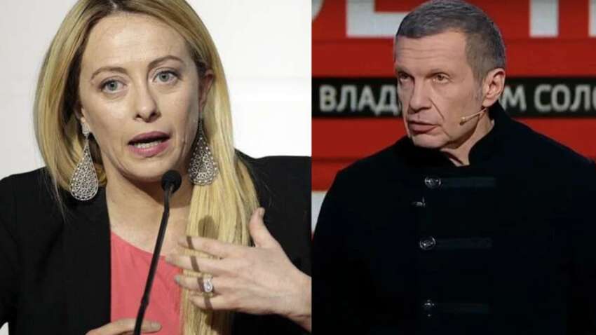 Соловйов в істериці та з лайкою накинувся на Мелоні: прем'єр-міністерка Італії різко відповіла