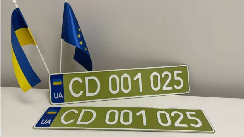 В Украине ввели оливковые номерные знаки: для каких авто действуют нововведения