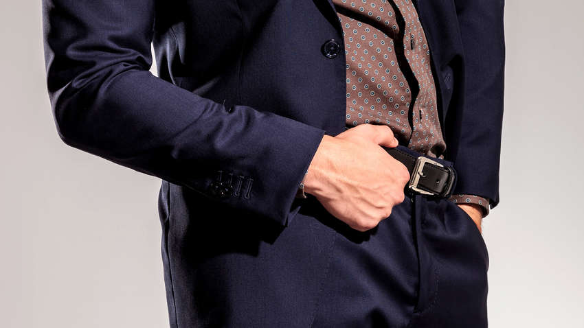 Как мужчине правильно подобрать ремень