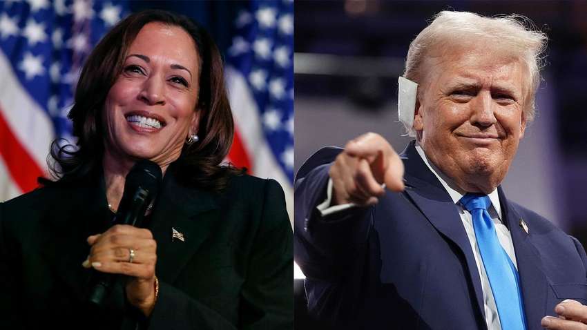 Трамп обругав Гарріс двома словами Трамп обругав Гарріс двома словами