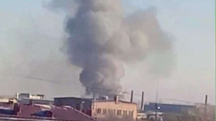 В России горит завод, производящий ракеты и артиллерийские гильзы