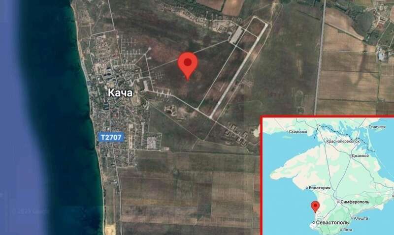Российская ПВО на аэродроме в Крыму теперь, как на ладони: что узнали партизаны Российская ПВО на аэродроме в Крыму теперь, как на ладони: что узнали партизаны