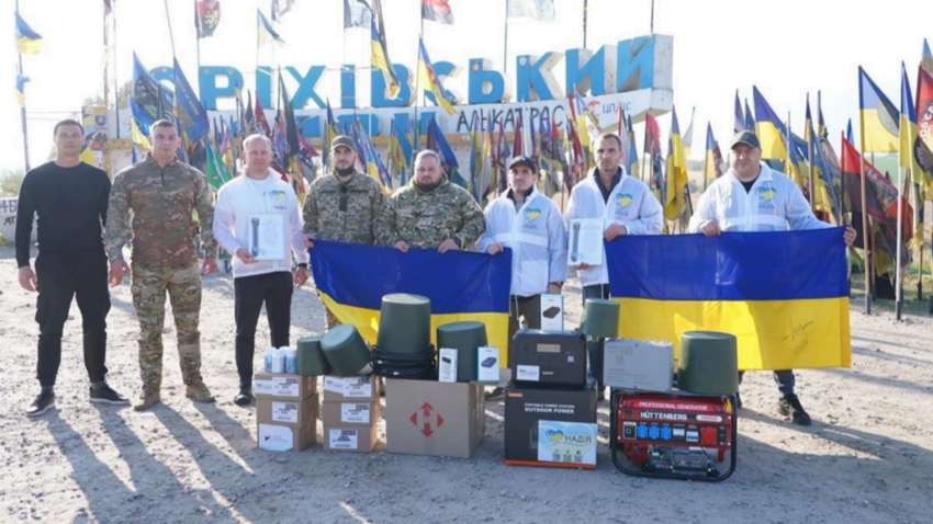 Засоби живлення, РЕБ та Starlink: як Олексій Омельяненко та фонд «Надія» підтримують  Сили оборони 