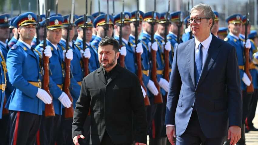 "Мир стоит на пороге глобальной войны": Вучич озвучил пессимистический прогноз после визита Зеленского "Мир стоит на пороге глобальной войны": Вучич озвучил пессимистический прогноз после визита Зеленского