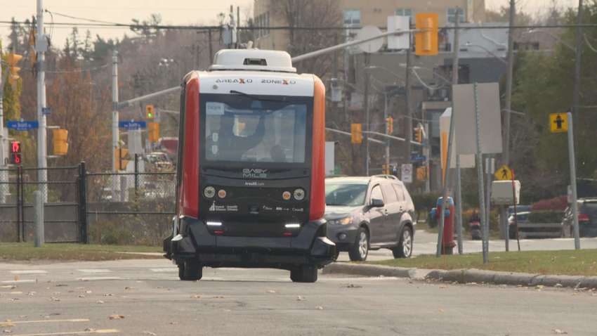 В Канаде запустили беспилотный автобусный маршрут В Канаде запустили беспилотный автобусный маршрут