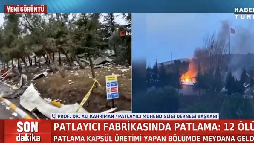 На заводе по производству взрывчатки в Турции прогремел взрыв: что известно На заводе по производству взрывчатки в Турции прогремел взрыв: что известно