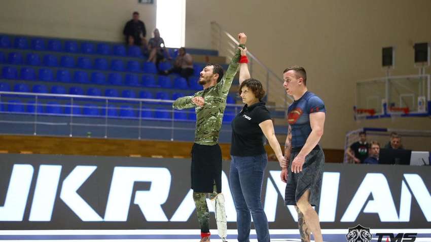 Как ветеран боевых действий победил на всеукраинском турнире по джиу-джитсу (ФОТО)