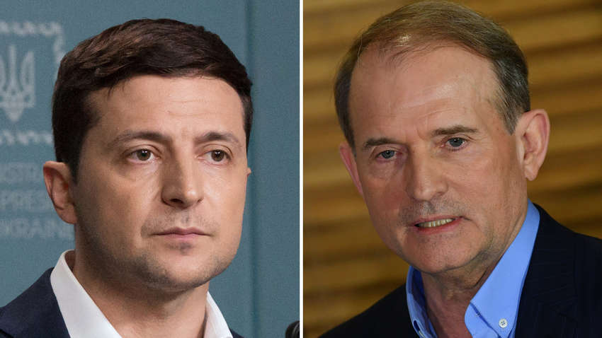 Чаплига про прес-конференцію: З Порошенко у Зеленського «злагода та любов», а Медведчука він вважає головним політичним опонентом